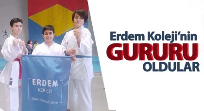 Erdem Koleji’nin gururu oldular…