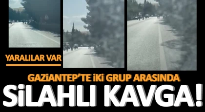 Gaziantep'te iki grup arasında silahlı kavga: 4 yaralı