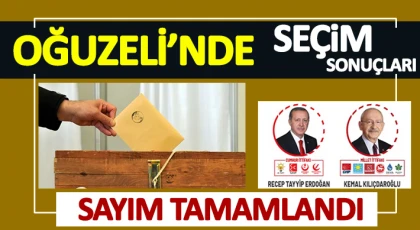 Oğuzeli'nde oy sayımı tamamlandı... İşte Sonuçlar