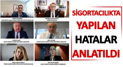 Sigortacılıkta yapılan hatalar anlatıldı