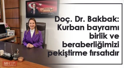 Bakbak'tan Kurban Bayramı mesajı