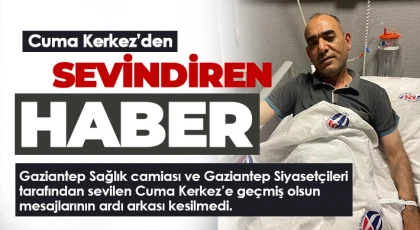 Cuma Kerkez’den Sevindiren Haber