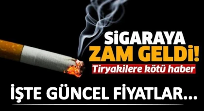 Sigaraya zam mı geldi? Sigara kaç lira oldu?