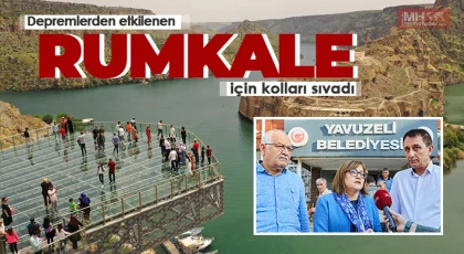 Depremlerden etkilenen Rumkale için kollar sıvandı