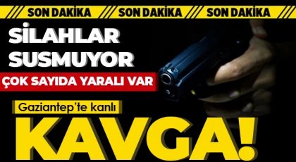 Gaziantep'te oto bakım servisinde kanlı çatışma! 2'si ağır 4 yaralı  