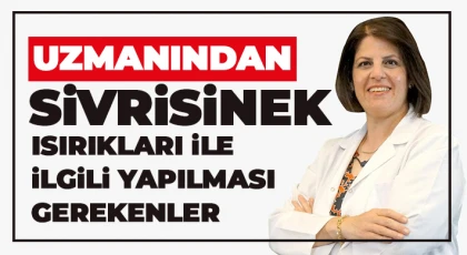 Uzmanından Sivrisinek Isırıkları ile İlgili Yapılması Gerekenler