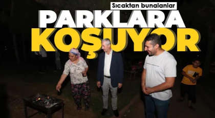 Vatandaşlar Şahinbey Belediyesi’nin Parklarında Serinliyor