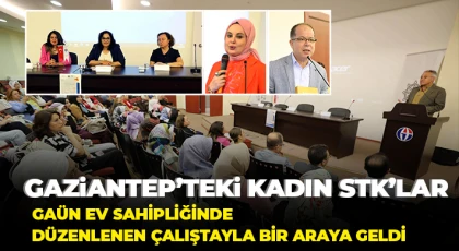 Gaziantep’teki Kadın STK’lar GAÜN ev sahipliğinde düzenlenen çalıştayla bir araya geldi