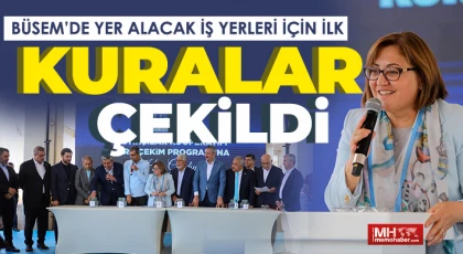 BÜSEM'de yer alacak iş yerleri için ilk kuralar çekildi