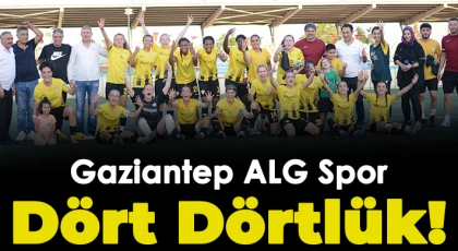 Gaziantep ALG Spor, 4 golle 4'te 4 yaptı