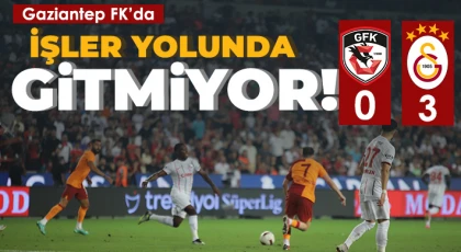 Konuk Ekip Farkı Üçe Çıkardı! Gaziantep FK - Galatasaray: 0-3