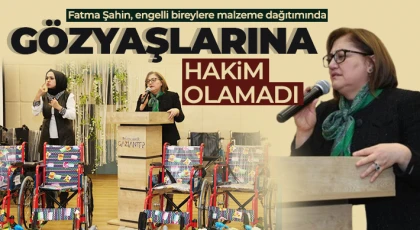 Gaziantep Büyükşehir, engelli bireyler için malzeme dağıtımını sürdürüyor