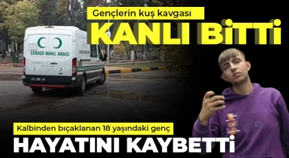  Gaziantep'te gençlerin kuş kavgası kanlı bitti