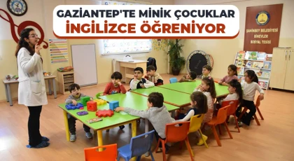 Şahinbeyli Çocuklar İngilizce Öğreniyor