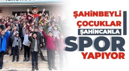 Şahinbey'den “Okulda Sporla Uyum” projesi