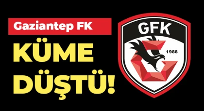 Gaziantep FK küme düştü!