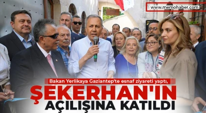 Bakan Yerlikaya, valilik yaptığı dönemden tanıdığı esnafla hasret giderdi