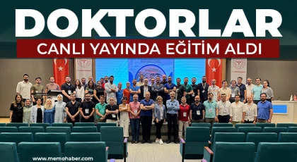 Doktorlar Canlı Yayında Eğitim Aldı