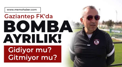 Gaziantep FK'da flaş ayrılık!