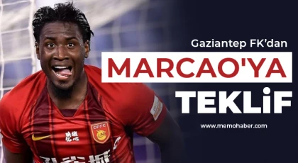 Gaziantep FK'da Marcao sesleri!