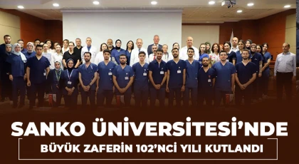 SANKO Üniversitesi’nde Büyük Zaferin 102’nci Yılı Kutlandı