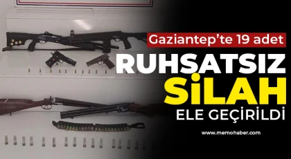 Jandarmadan bireysel silahlanmaya geçit yok: 19 silaha el konuldu