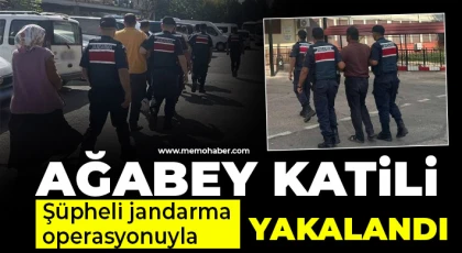 Ağabey katili şüpheli jandarma operasyonuyla yakalandı