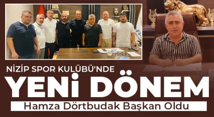 Nizip Spor Kulübü'nde Yeni Dönem: Hamza Dörtbudak Başkan Oldu