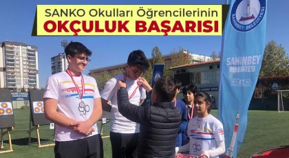 SANKO Okulları Öğrencilerinin Okçuluk Başarısı