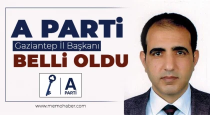 A Parti Gaziantep İl Başkanı Murat Üzümcü oldu