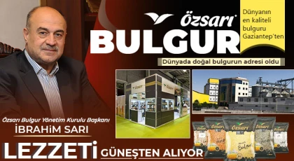 Anadolu'da yetişen buğdaydan en doğal bulgur