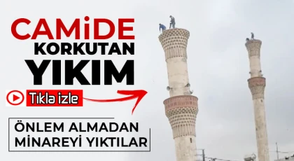 Gaziantep'te böyle yıkım görülmedi! Camide korkutan yıkım