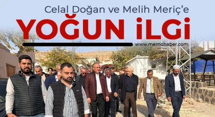 Celal Doğan ve Melih Meriç’e yoğun ilgi