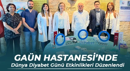 GAÜN Hastanesi’nde Dünya Diyabet Günü Etkinlikleri Düzenlendi