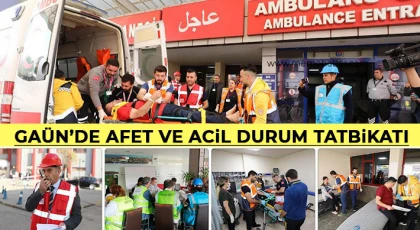 GAÜN’de Afet ve Acil Durum Tatbikatı