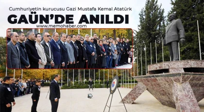 GAÜN’de Atatürk’ü Anma Programı gerçekleştirildi