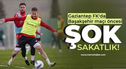 Gaziantep FK'da şok sakatlık!