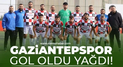 Gaziantepspor’dan gol yağmuru