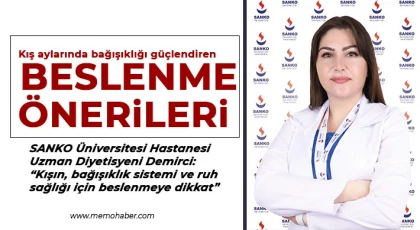 Kış aylarında bağışıklığı güçlendiren beslenme önerileri