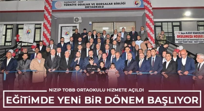 Nizip TOBB Ortaokulu Hizmete Açıldı! Eğitimde Yeni Bir Dönem Başlıyor!