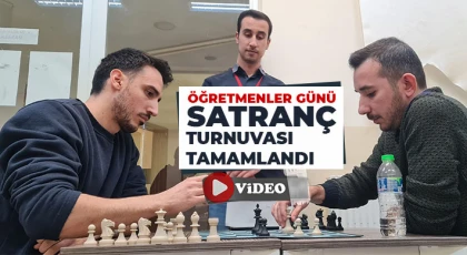 Öğretmenler Günü Satranç Turnuvası Tamamlandı