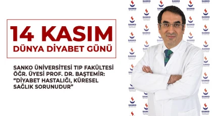 Prof. Dr. Baştemir: Diyabet hastalığı, küresel sağlık sorunudur