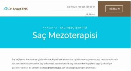 Saç Mezoterapisi ile Saçlarınıza Yeni Bir Soluk Verin