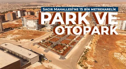 Sacır Mahallesi’ne 15 bin metrekarelik park ve otopark