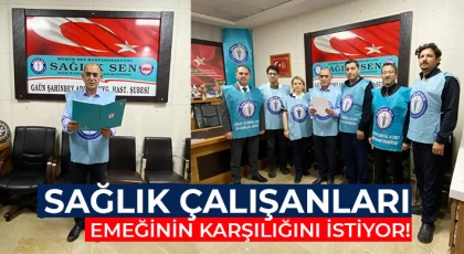 Sağlık çalışanları emeğinin karşılığını istiyor!