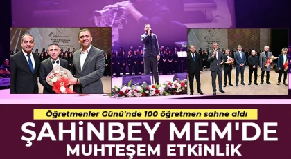 Şahinbey MEM'de muhteşem etkinlik 