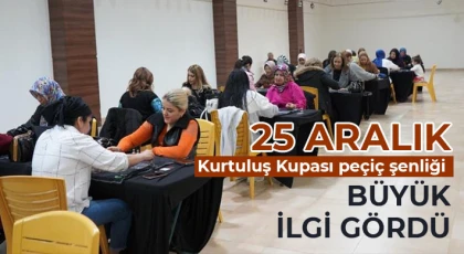  25 Aralık Kurtuluş Kupası peçiç şenliği büyük ilgi gördü