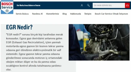 EGR Nedir? Araç Motorlarındaki Görevi ve Önemi