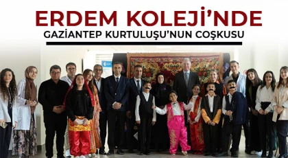 Erdem Koleji’nde Gaziantep Kurtuluşu’nun Coşkusu