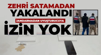 Gaziantep'te jandarmadan uyuşturucuya izin yok